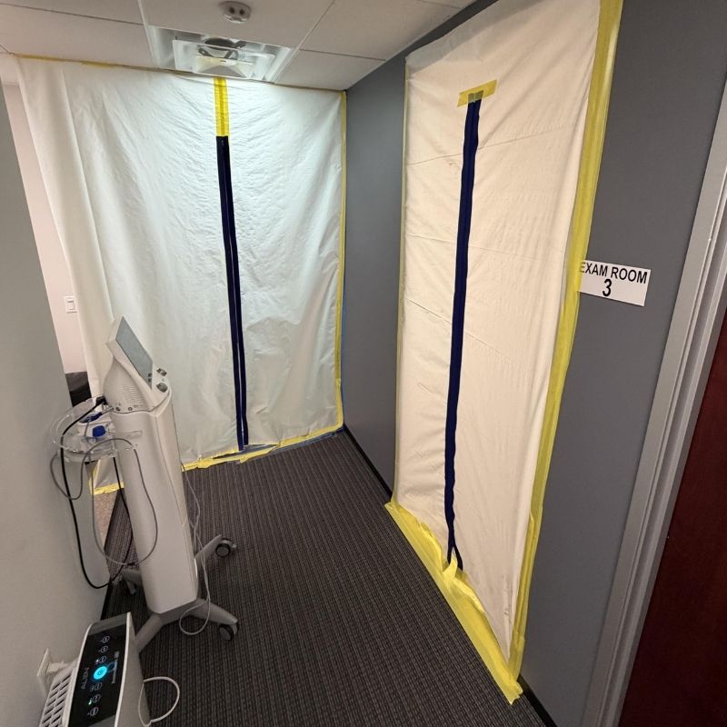 HEPA Containment During Commercial Water Mitigation