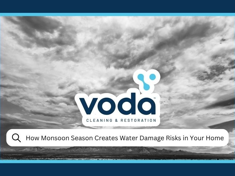 How Monsoon Season Creates Water Damage Risks Most Arizona Homeowners Miss