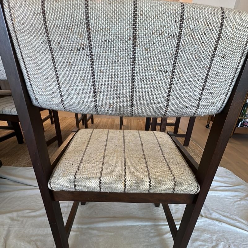 Professional Upholstery Cleaning Vintage Chairs