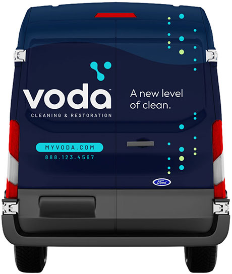Voda Cleaning And Restoration Van