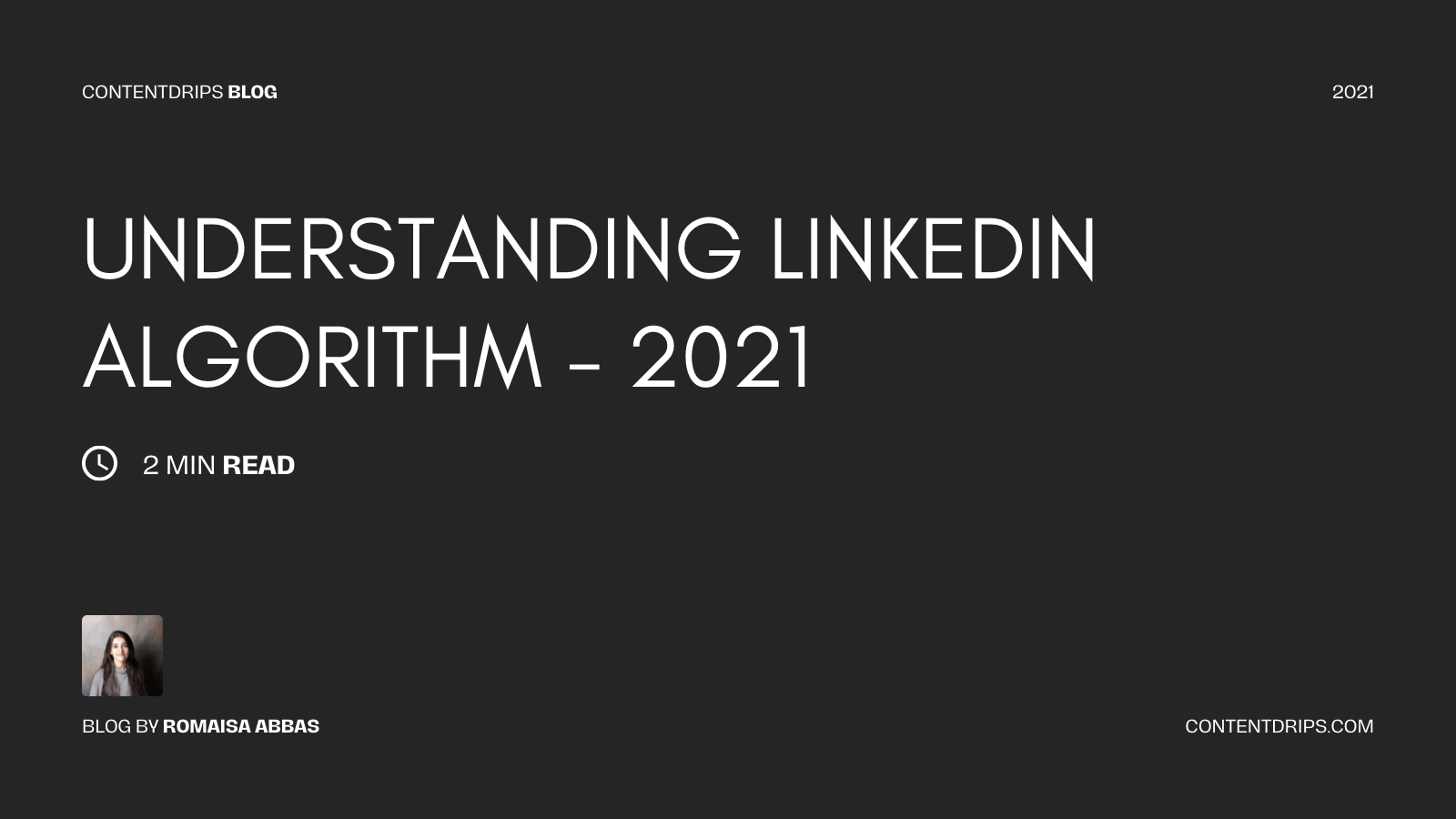 LinkedIn Algorithm