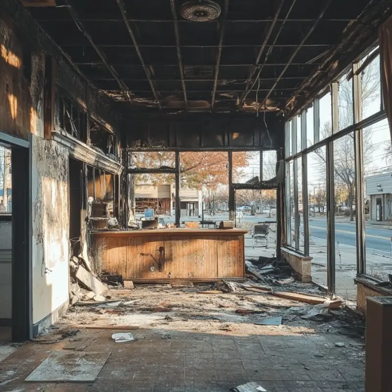 Commercial Fire Smoke Damage Restoration For Businesses